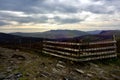 Blencathra from the summit of Bakestall Royalty Free Stock Photo