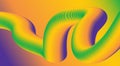 Blend Flowing 3D Abstract Background Gradient Colorful Royalty Free Stock Photo