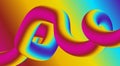 Blend Flowing Gradient Colorful Background Abstract Royalty Free Stock Photo