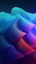 Blend gradient bend background for digital wallpaper design. Space background. Vibrant gradient mesh. Bright modern Royalty Free Stock Photo