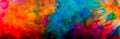 A blend of highly coloured shapes some of which are blurred to add more mood to the image