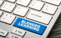 Blended learning concept Royalty Free Stock Photo