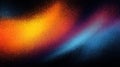 Blended orange and blue glowing mist. Royalty Free Stock Photo