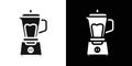 Blender icon Flat vector set outline Royalty Free Stock Photo