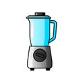 Blender, juicer vector icon filled flat sign