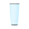 Blender mixer cup plastic glass bowl ml scale flat