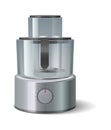 Blender. Realistic electronic household device. Kitchen appliance, handle cooking machine advertising. Cuisine steel