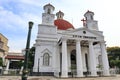 Blenduk Semarang Church is a church that was built in 1753 and is one of the landmarks in the old city