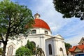 Blenduk Semarang Church is a church that was built in 1753 and is one of the landmarks in the old city Royalty Free Stock Photo