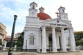 Blenduk Semarang Church is a church that was built in 1753 and is one of the landmarks in the old city Royalty Free Stock Photo