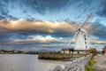 Blenerville windmill in Tralee in Ireland. Royalty Free Stock Photo