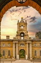 Blenheim Palace at sunset