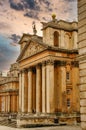 Blenheim Palace at sunset