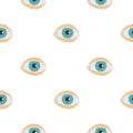 Blepharoplasty pattern seamless