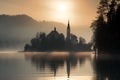 Blesko jezero, Bled Island, Slovenia