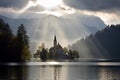 Blesko jezero, Bled Island, Slovenia