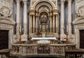 Blessed Sacrament chapel of Holy Mary Cathedral on Ortigia island of Syracuse historic old town in Sicily in Italy