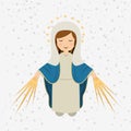 Blessed virgin design