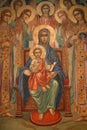 Blessed Virgin Mary with baby Jesus Royalty Free Stock Photo