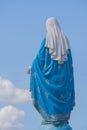 The Blessed Virgin Mary in front of the Roman Catholic Diocese, public place in Chanthaburi.