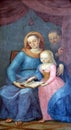 Blessed Virgin Mary with her parents St. Anne and St. Joachim