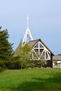 Blessed Virgin Mary's church in Nida, Lithuania Royalty Free Stock Photo