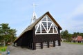 Blessed Virgin Mary's church in Nida, Lithuania Royalty Free Stock Photo