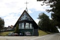 Blessed Virgin Mary s church in Nida, Lithuania. 19 06 2020 Royalty Free Stock Photo