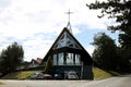 Blessed Virgin Mary s church in Nida, Lithuania. 19 06 2020 Royalty Free Stock Photo