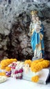 Blessed Virgin Mary statue Royalty Free Stock Photo