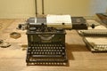 Bletchley park, Vintage typewriter Royalty Free Stock Photo