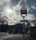 Bletchley train station sign