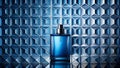 Bleu de Chanel on a Shelf with Geometric Patterns, Creating a Visual Rhythm Generative AI