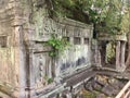 Blind Door In Beng Mealea Angkor Temple, Cambodia