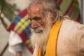 Blind Indian sadhu