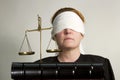 Blind Justice Royalty Free Stock Photo