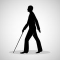 Blind man Royalty Free Stock Photo