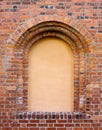 Blind Window in the old brick wall