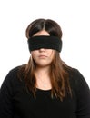 Blindfolded Teenager