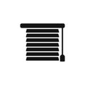 Blinds icon isolated on white background Royalty Free Stock Photo