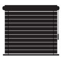 Blinds icon on white background. flat style. window blinds icon for your web site design, logo, app, UI. louvers symbol. jalousie