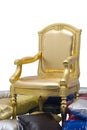 The bling chair Royalty Free Stock Photo