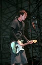 Blink 182 , Tom DeLonge during the concert Royalty Free Stock Photo