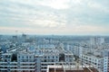 Bliska Wola. Modern residential area in the prestigious district of Warsaw Wola. Royalty Free Stock Photo