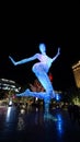 The Bliss Dance Sculpture display Royalty Free Stock Photo