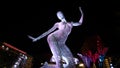 The Bliss Dance Sculpture display