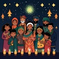 A Blissful Coalescence: Celebrating Christmas, Hanukkah, Eid, and Diwali Together