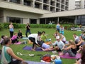 Blissologist Eoin Finn show how to line up Bridge Backbending yo