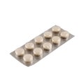 Blister bubble pack of pills isolated Royalty Free Stock Photo