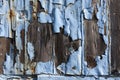 Blistered paint Royalty Free Stock Photo